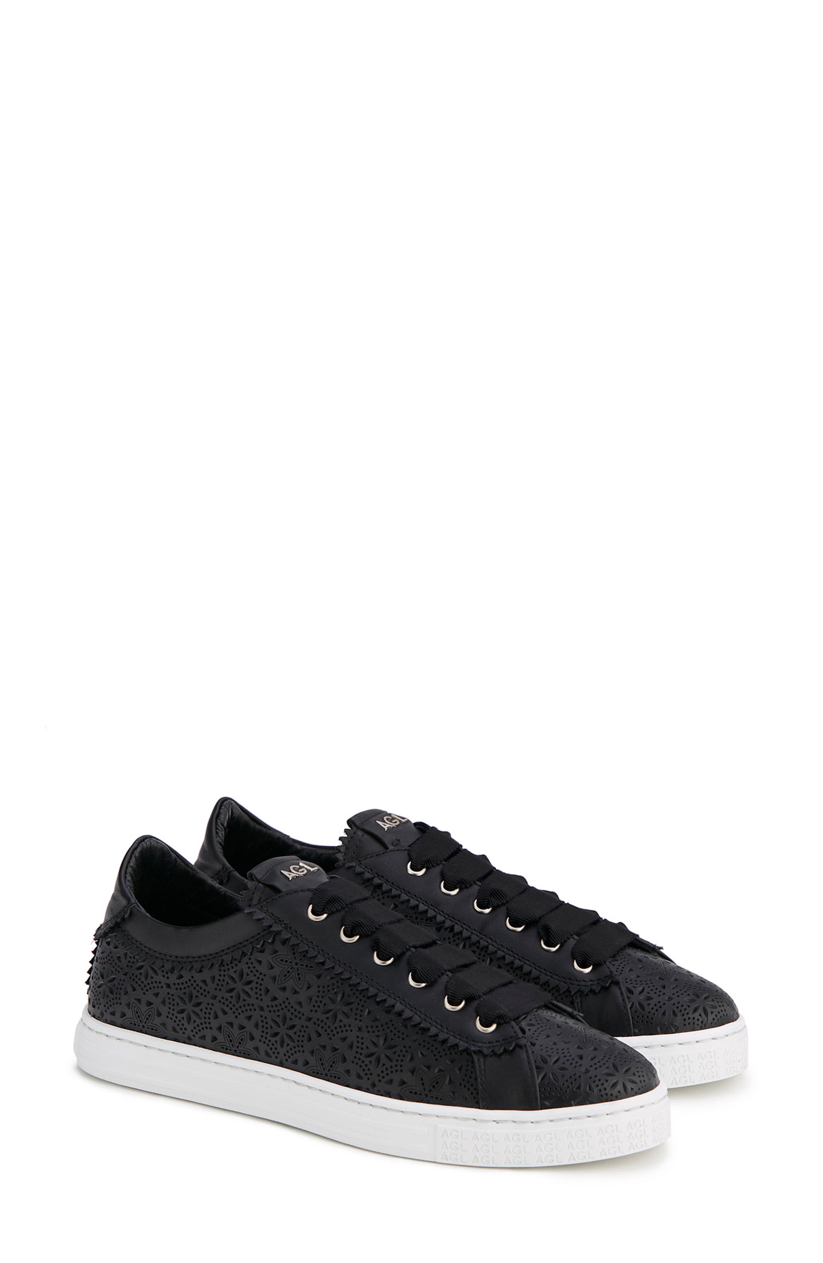 AGL Sade Spring Leather Sneaker, Main, color, 
