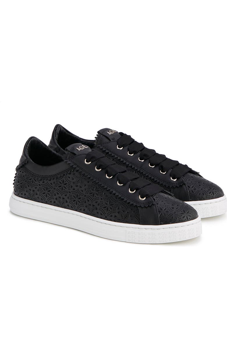 AGL Sade Spring Leather Sneaker, Main, color,