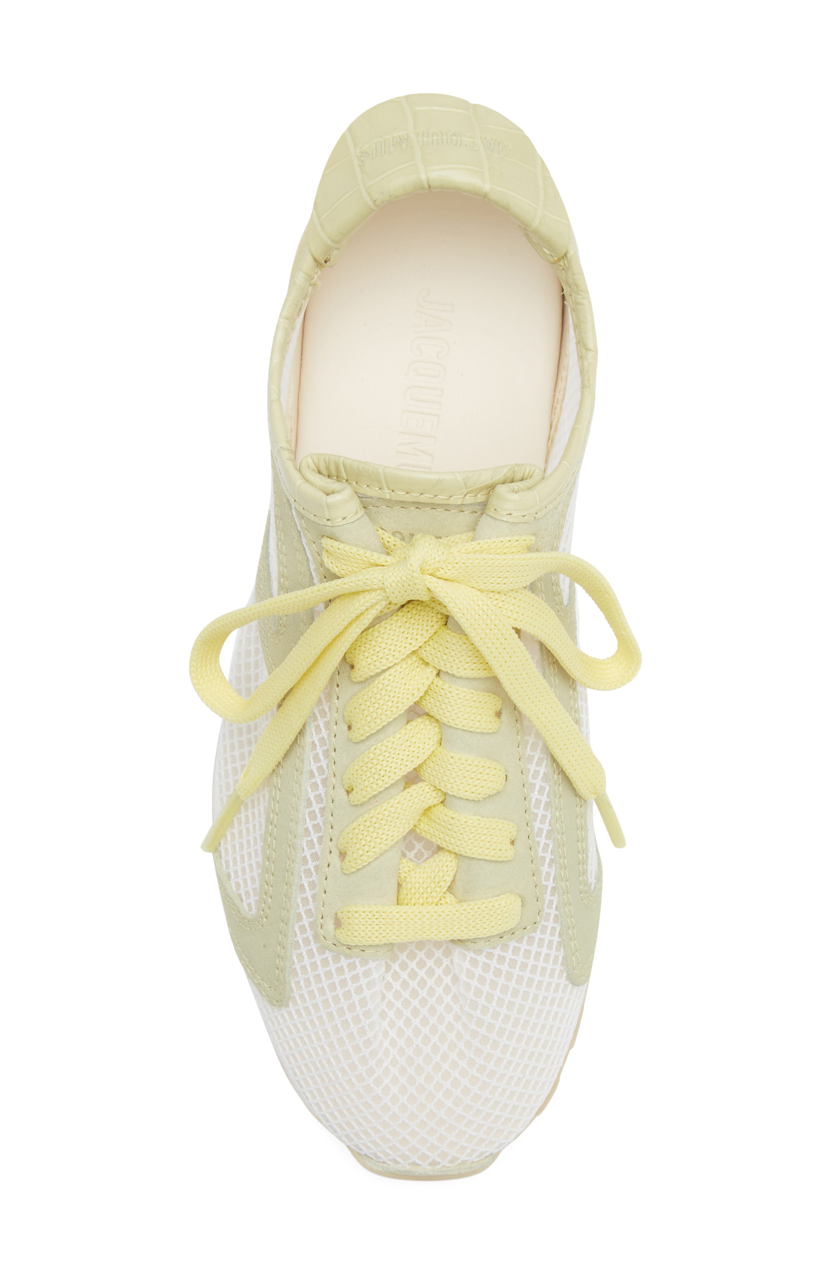 Jacquemus Les Tennis Low Top Sneaker, Alternate, color, Dusty Yellow 220