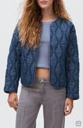 MANGO TEEN Padded Denim Liner Jacket