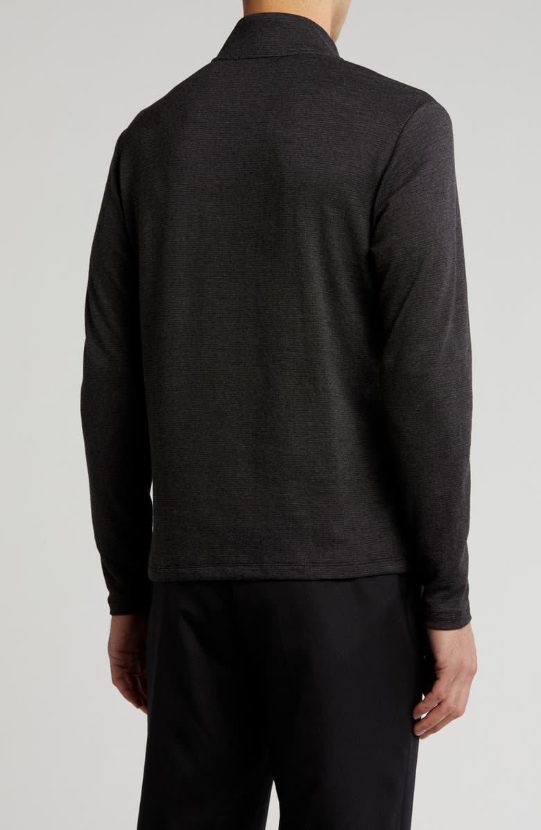 Robert Barakett Hobart Half Zip Pullover, Alternate, color, Black