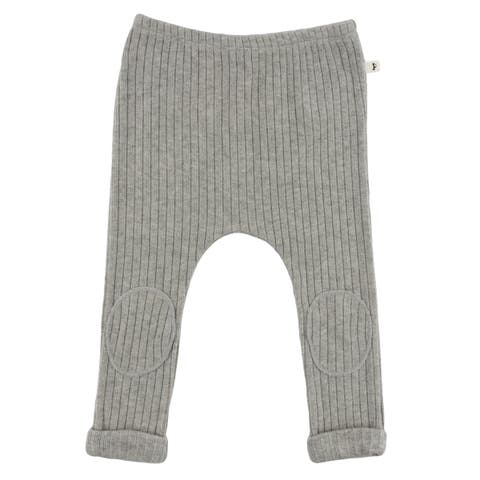 Fuzzy Sweater Knit Patch Pant- Infant