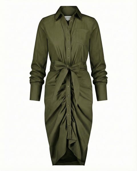 The Wrap Front Dress