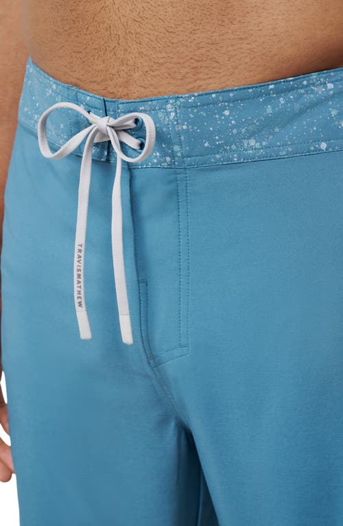 Travismathew Under The Sun Board Shorts In Captains Blue