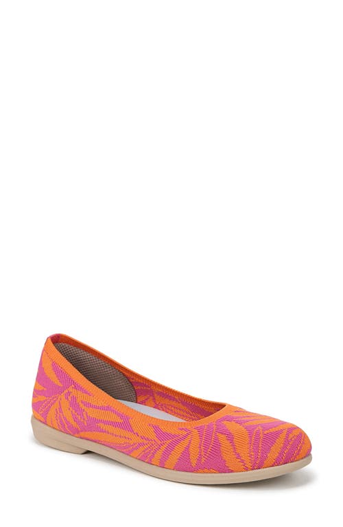 Bzees Women's Kit 2 Washable Round Toe Ballerina Flats In Pink Knit