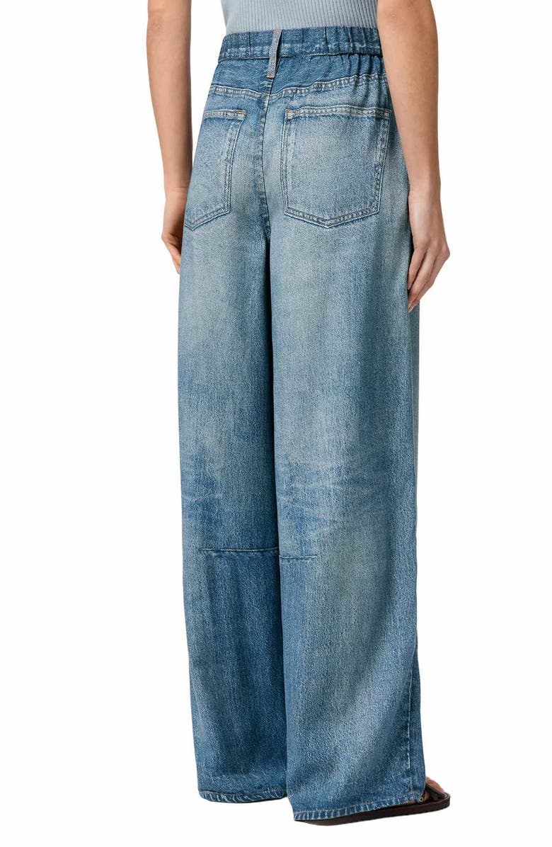AllSaints Jett Wide Leg Jeans, Alternate, color, Illusion Indigo