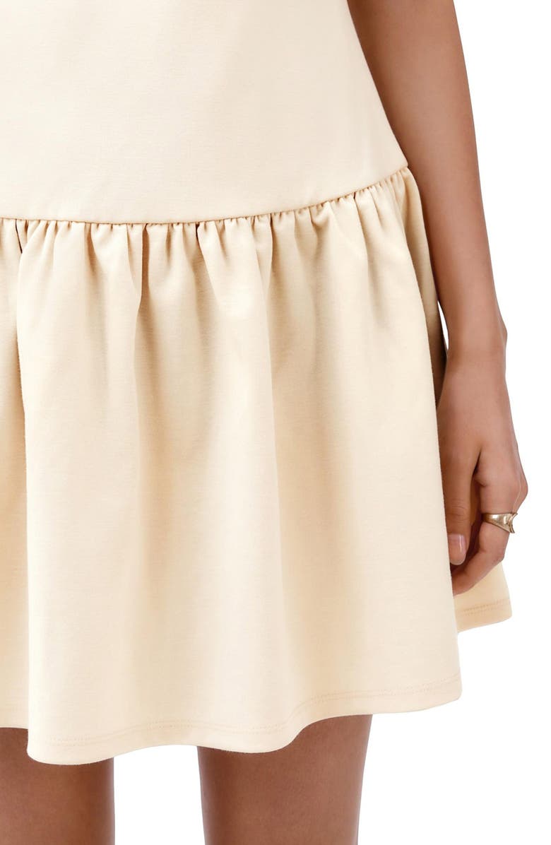 NEXT Drop Waist Minidress, Alternate, color, Yellow