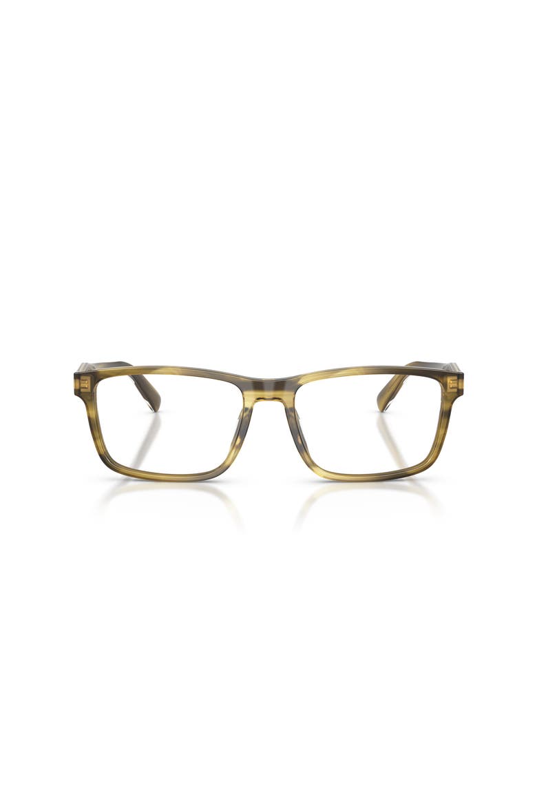 58mm Rectangle optical glasses, Alternate, color, Green