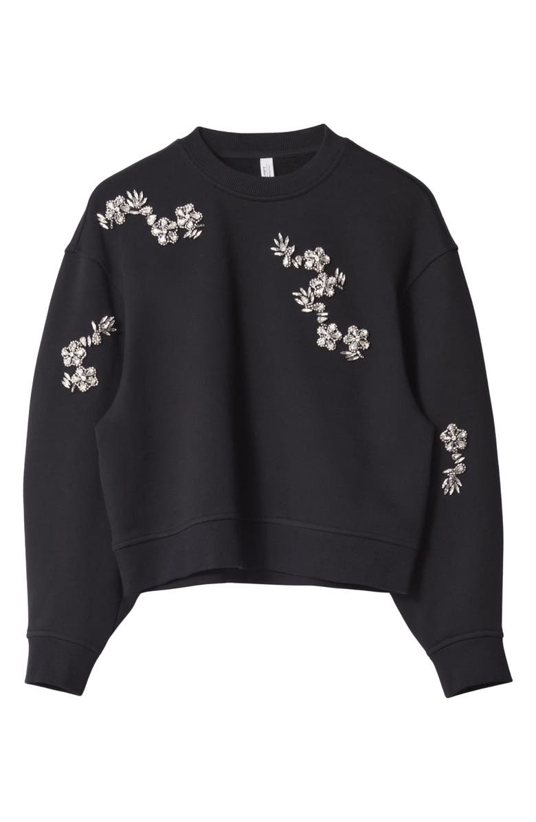 & Other Stories Sequin Embellished Sweatshirt, Alternate, color,