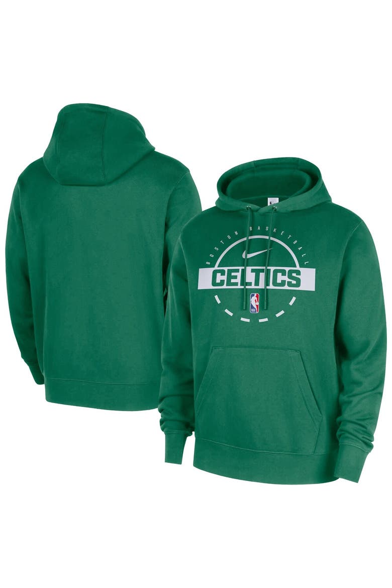 Men's Nike Kelly Green Boston Celtics 2025/26 Authentic Practice Club Pullover Hoodie, Main, color, Kelly Green