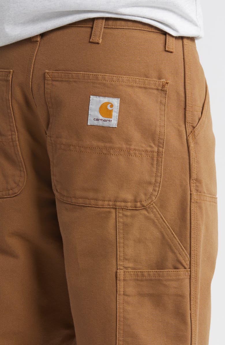 Carhartt Work In Progress Double Knee Pants, Alternate, color, Hamilton Brown Rinsed