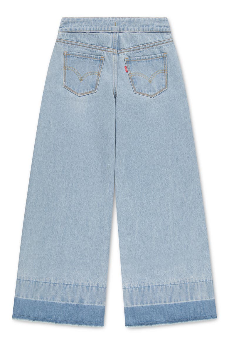 Kids' Braid High Waist Baggy Jeans, Alternate, color, HANG UP