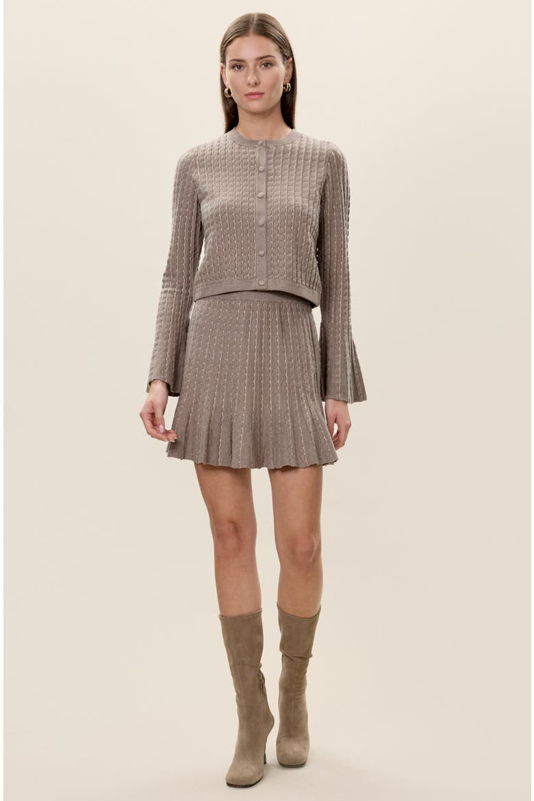 Dorothy Sweater Skirt, Main, color, Oatmeal