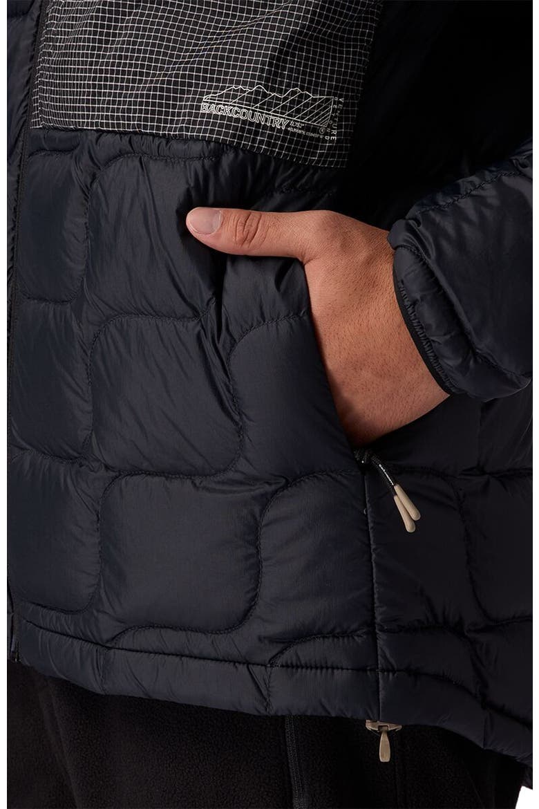 Waas Allied Down Hooded Jacket - Men's, Alternate, color, Black
