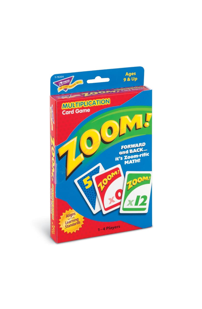 TREND Enterprises XTrend Enterprises Zoom! Learning Flash Card Game, Alternate, color, Multicolored
