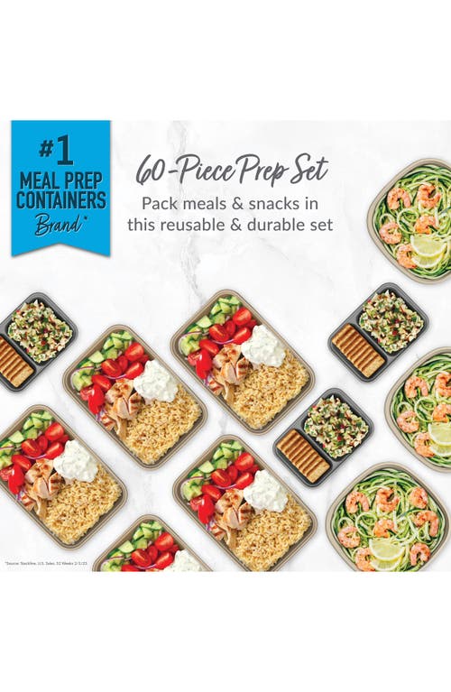 Bentgo Prep 60-piece Meal Prep Kit In Gleam Metallics