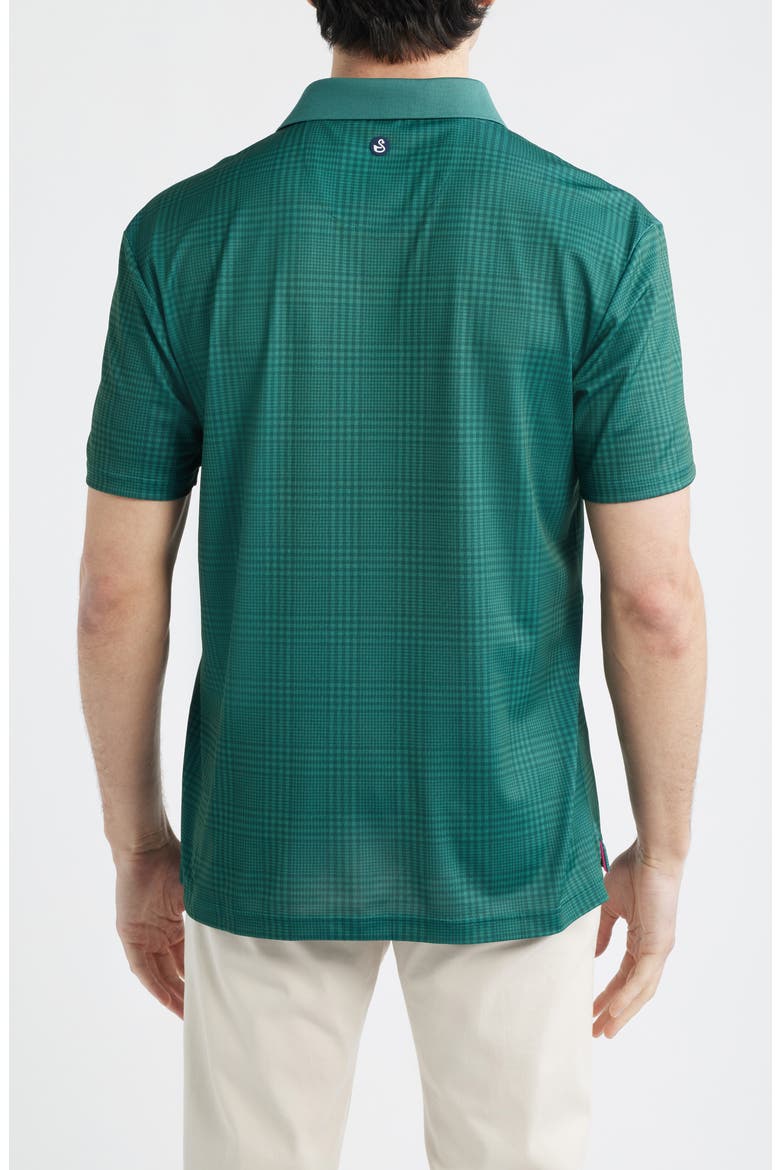 Bobby Check Performance Golf Polo, Alternate, color, FOREST