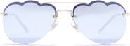 Miu Miu 58mm Irregular Sunglasses