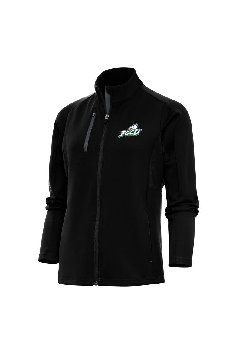 Women's Antigua Black Florida Gulf Coast Eagles Generation Full-Zip Jacket, Main, color, Black