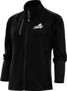 ANTIGUA Women's Antigua Black Florida Gulf Coast Eagles Generation Full-Zip Jacket