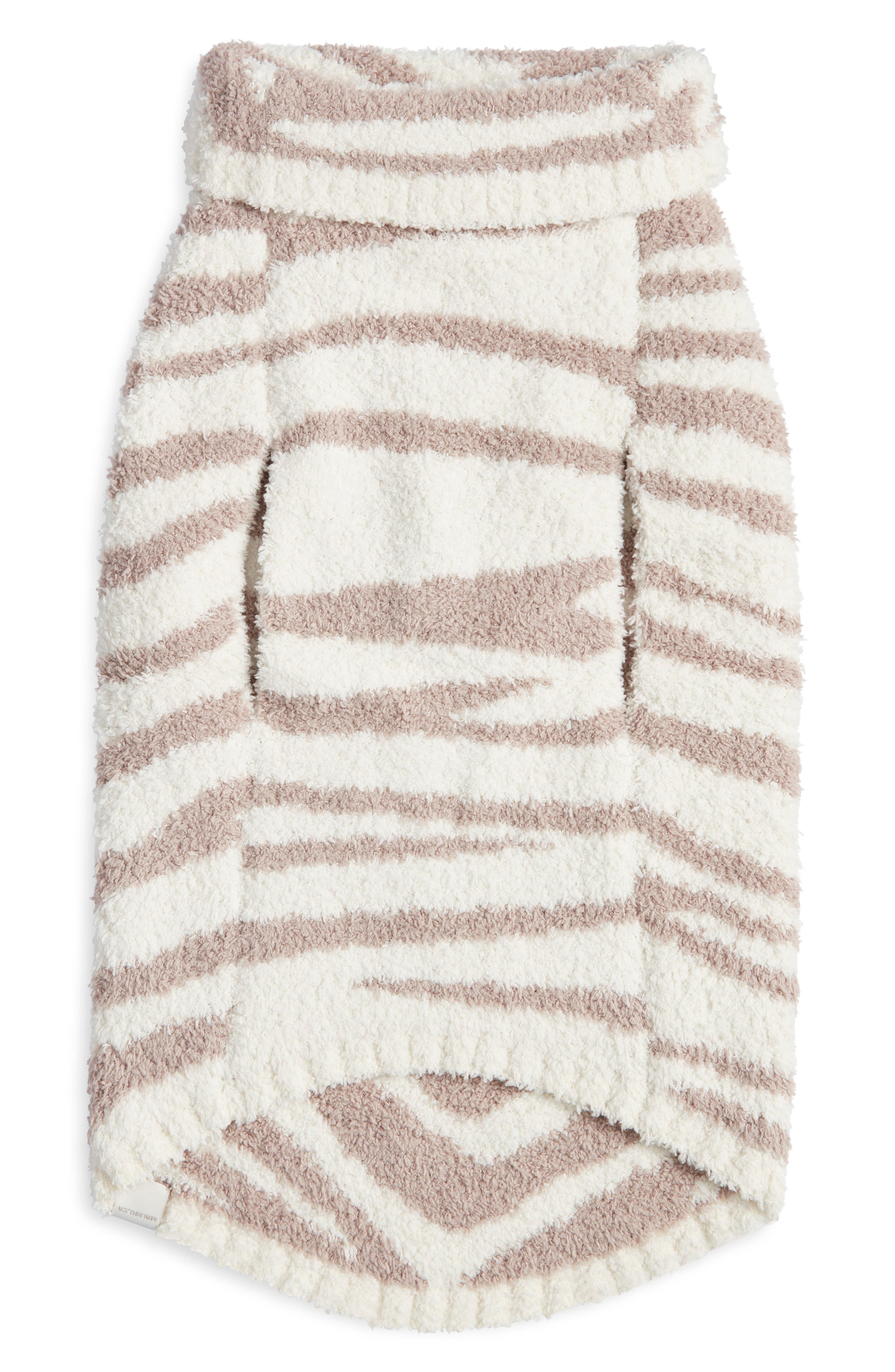【新品未使用】Barefoot Dreams ペット ストライプ セーター M Barefoot Dreams® CozyChic® Zebra Stripe Pet Sweater | Nordstrom