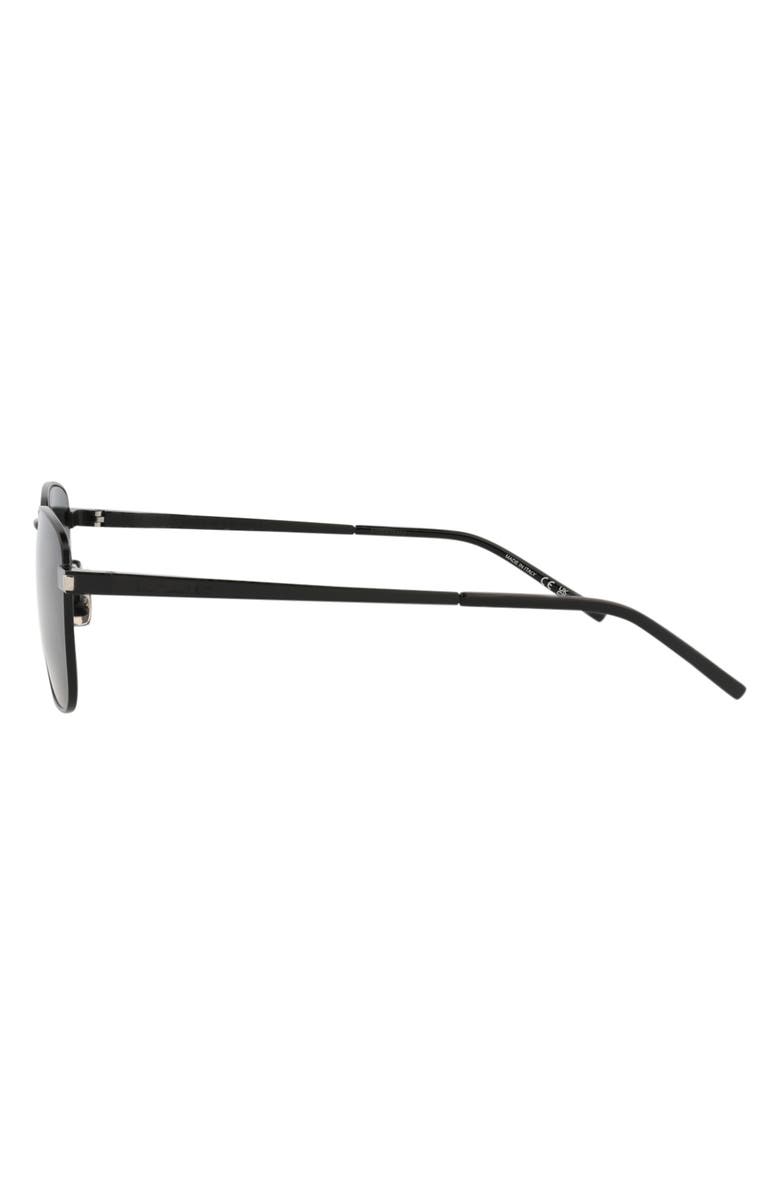 Saint Laurent 52mm Square Sunglasses, Alternate, color, 