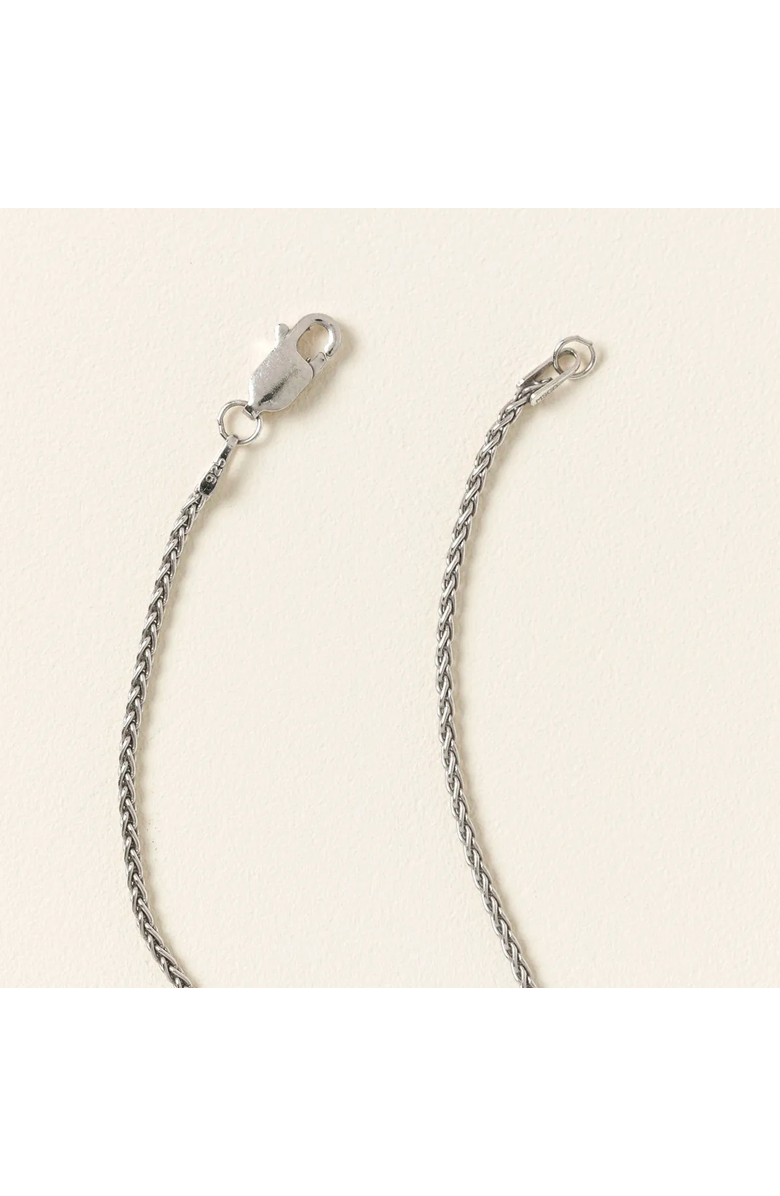 Uncommon Goods Stepping Stone Necklace by Danforth Pewter, Alternate, color, Vivid Blue Hues