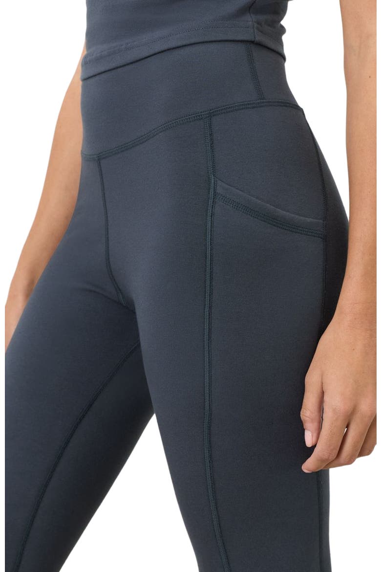 On the Go-To Pocket Legging Made with Organic Cotton, Alternate, color, Steel Blue