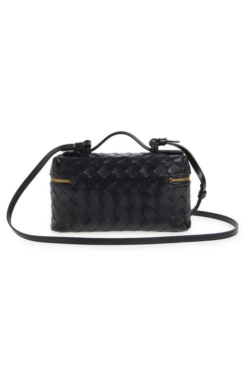 Bottega Veneta Women Bang Bang Leather Vanity Case With Intrecciato Motif