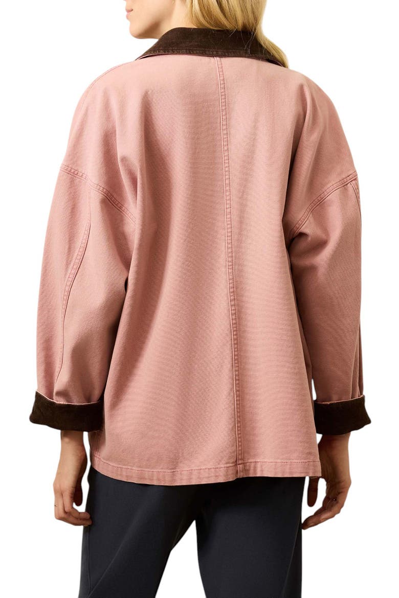 Sunwashed Canvas Barn Jacket, Alternate, color, NOSTALGIA ROSE
