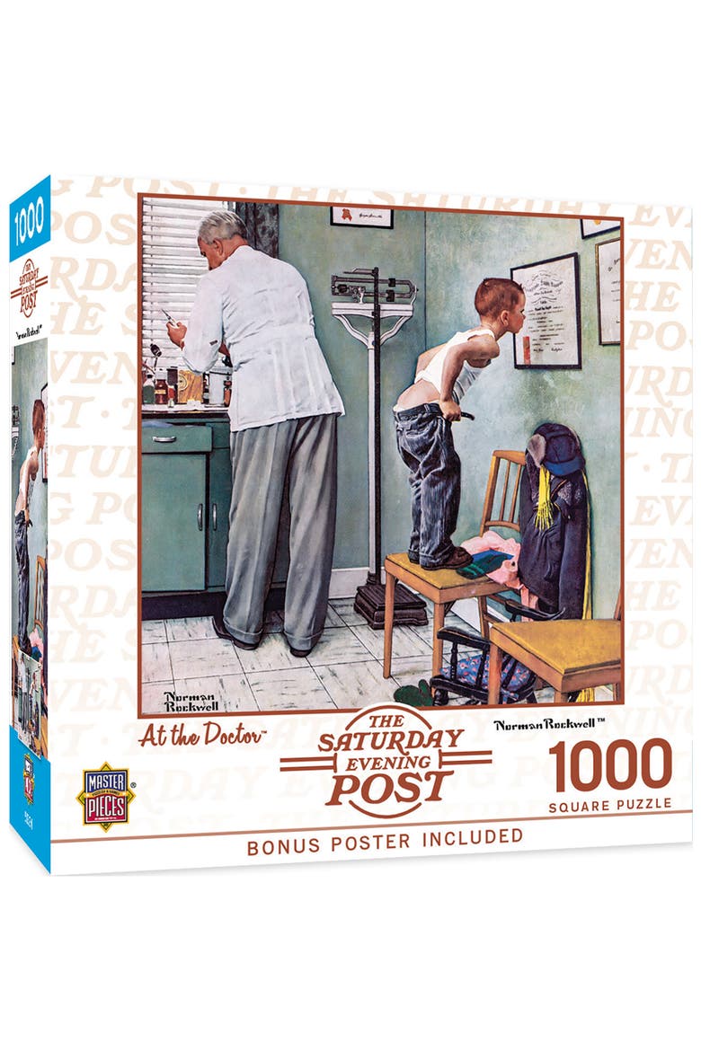 At the Doctor 1000 Piece Jigsaw Puzzle, Main, color, Multicolor