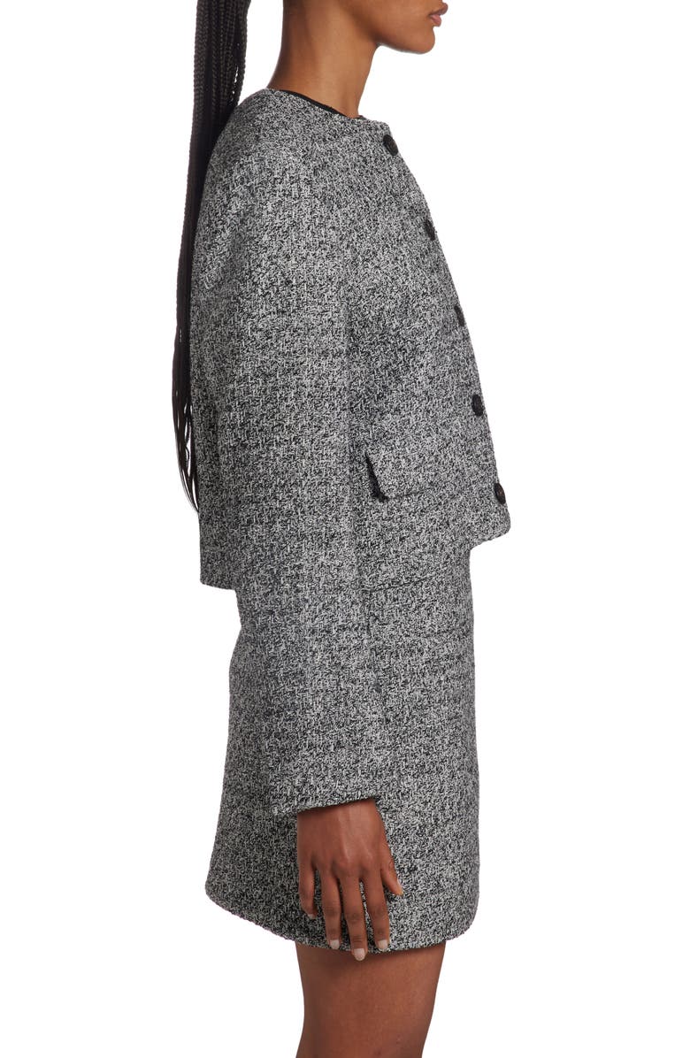 Golden Goose Crop Bouclé Jacket, Alternate, color, 