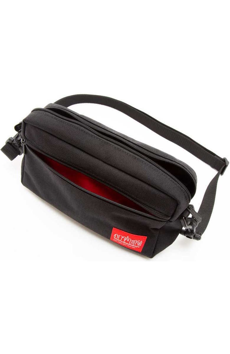 Manhattan Portage Jogger Crossbody Bag, Alternate, color, Black