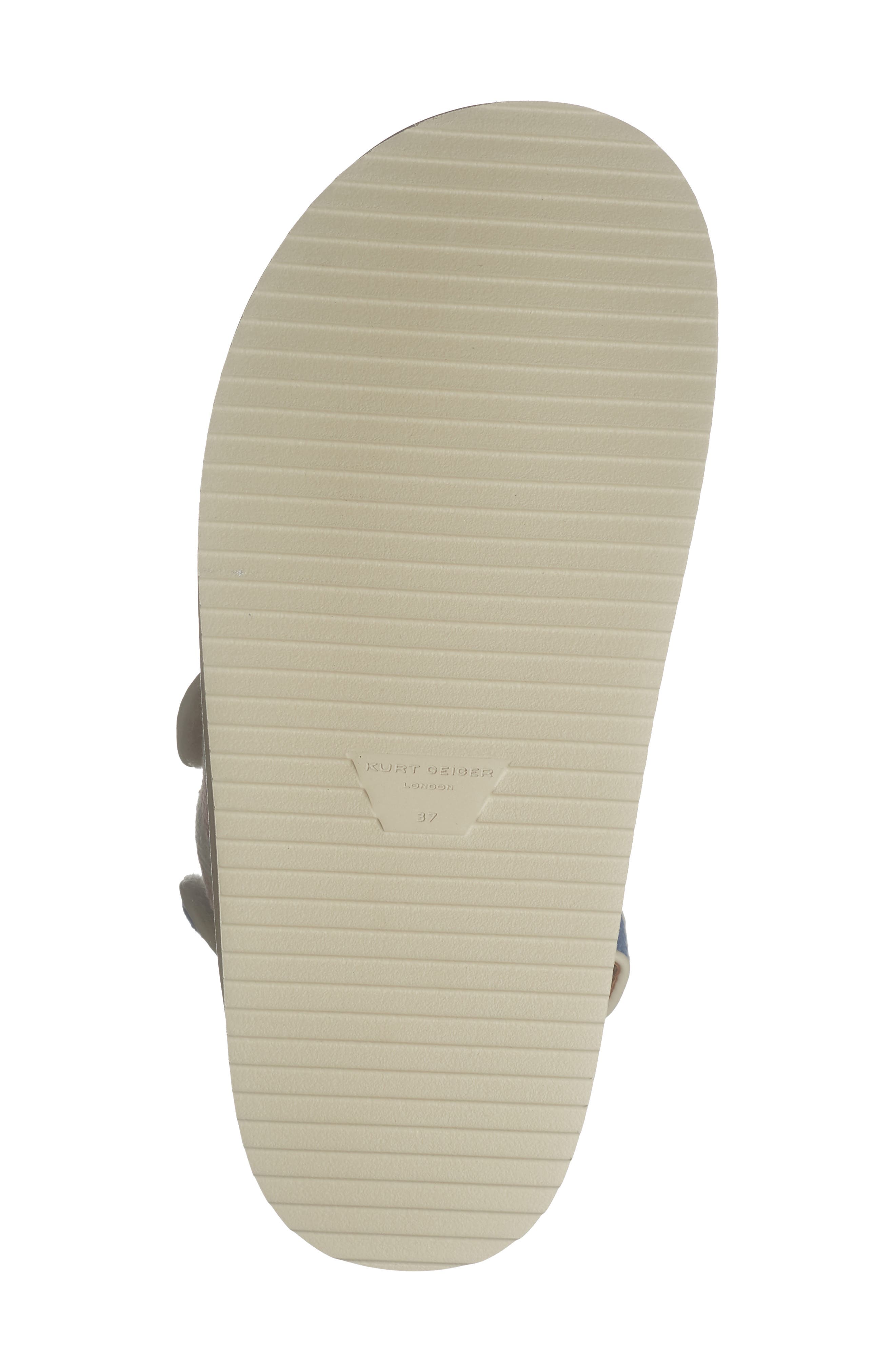 Kurt Geiger London Orson Stripe Sandal, Alternate, color, Bone/ Comb