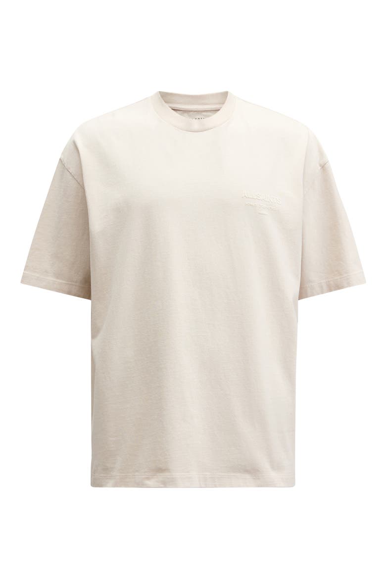 Xander Crewneck T-Shirt, Alternate, color, MUTED WHITE