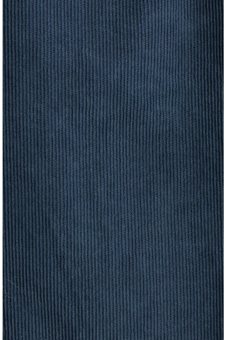 Cotton Corduroy Button-Up Shirt, Alternate, color, NAVY