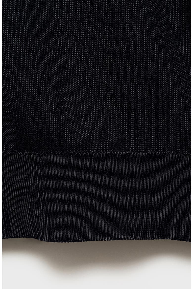 Johnny Collar Ribbed Polo Sweater, Alternate, color, PETROL BLUE
