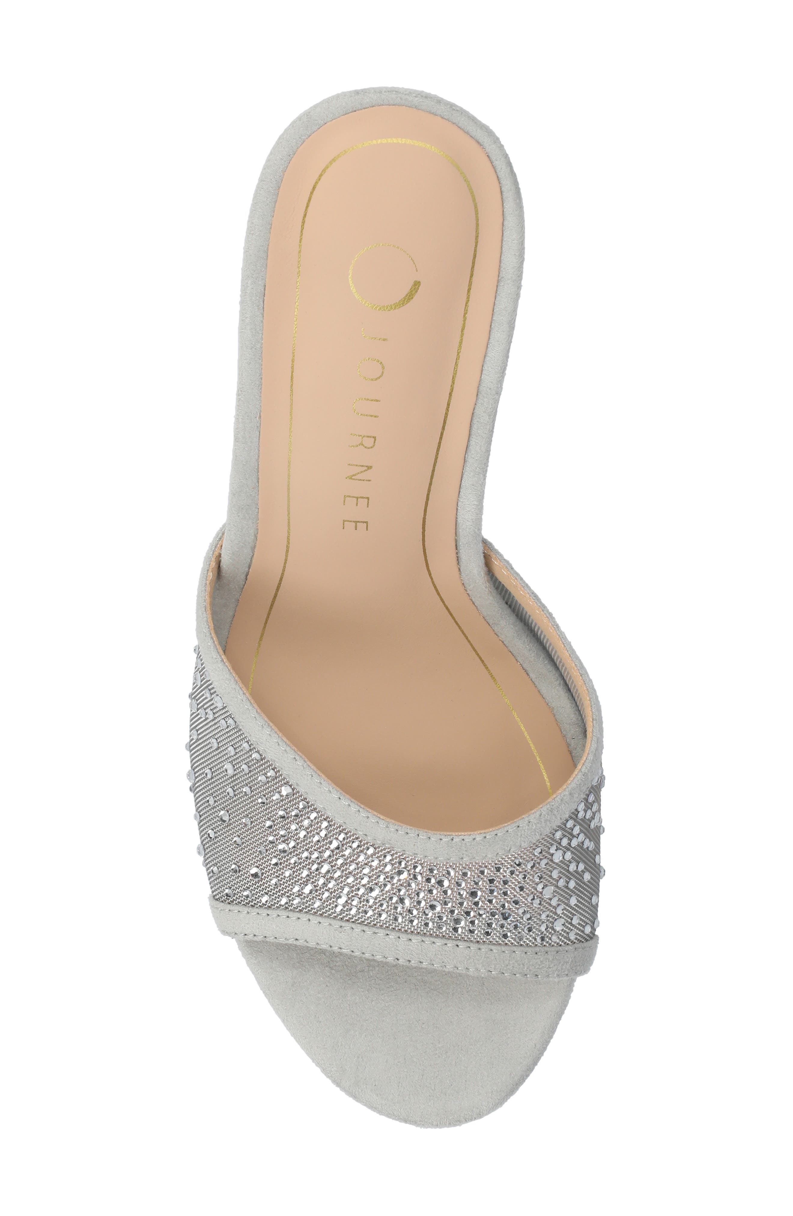 Hensley Evening Sandal, Alternate, color, SILVER