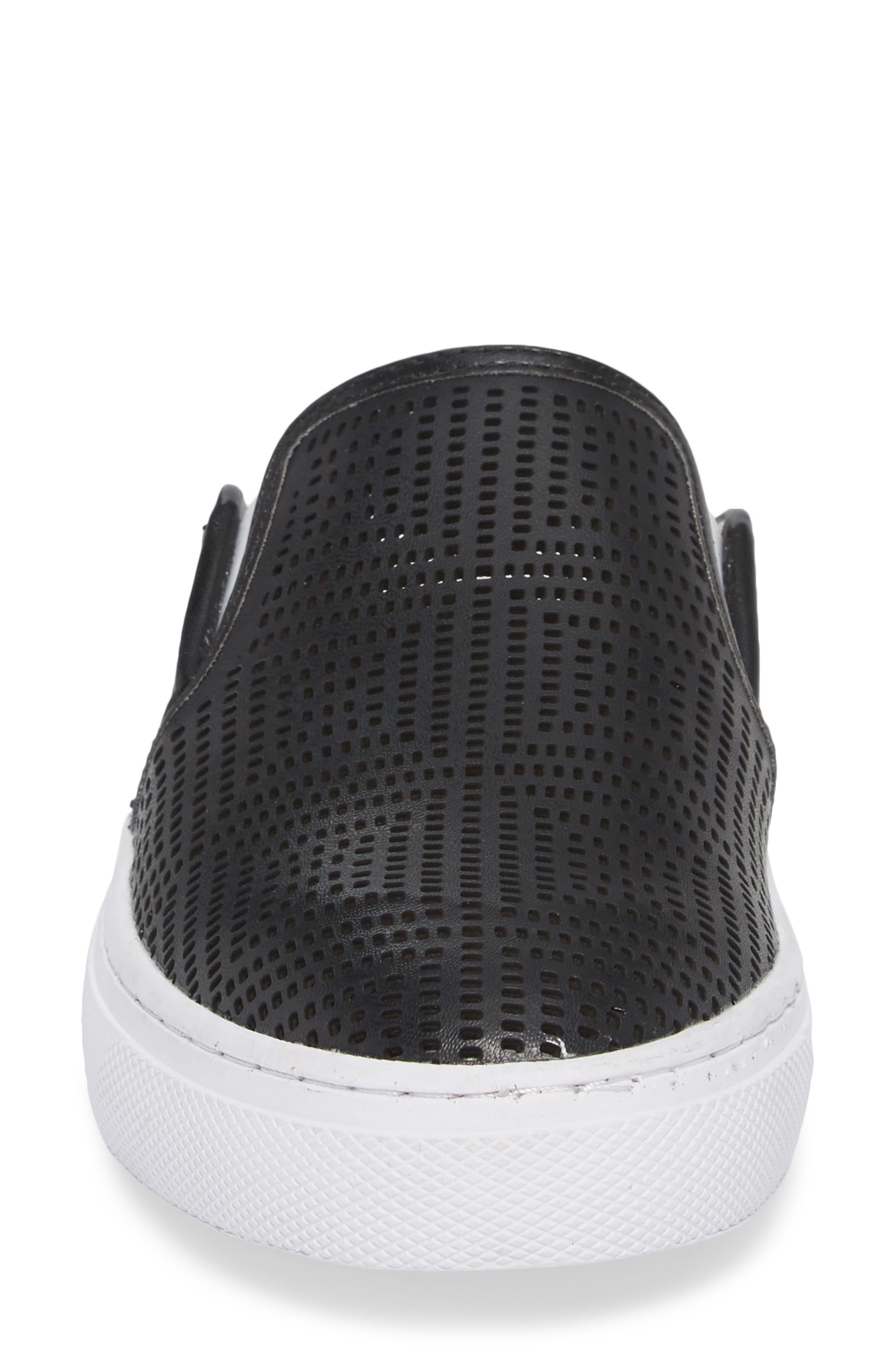 bernie mev. Perforated Backless Sneaker, Alternate, color, 