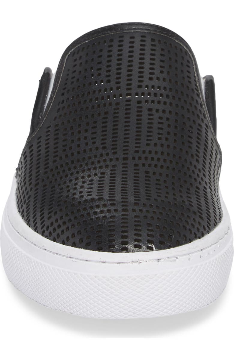 bernie mev. Perforated Backless Sneaker, Alternate, color,