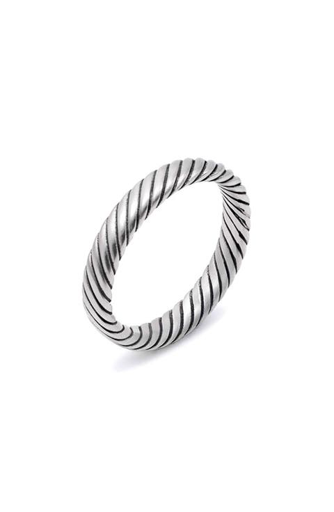 Silver Halo Ring