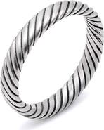 Serge DeNimes Silver Halo Ring