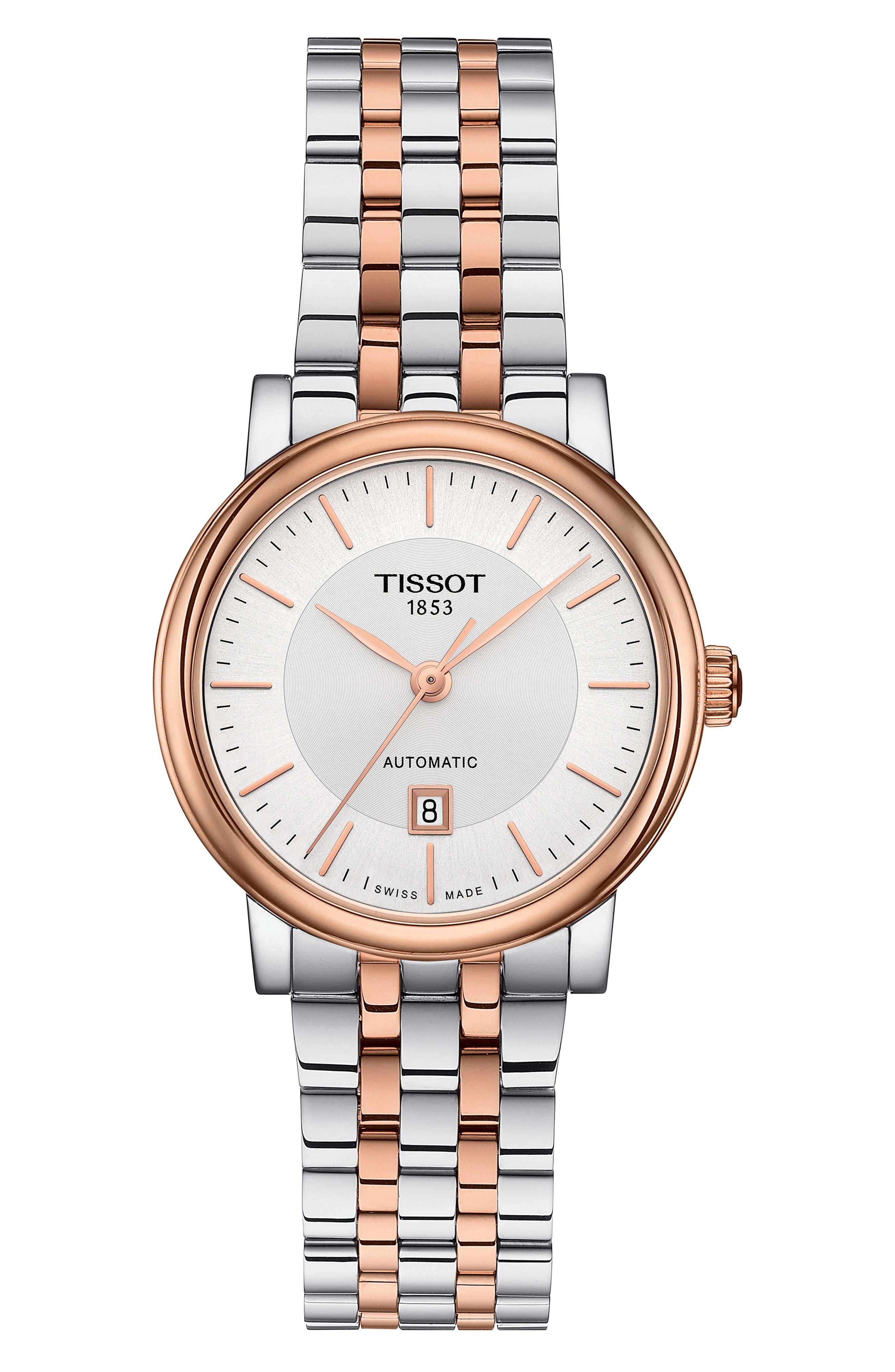 selected SILVER/ ROSE GOLD