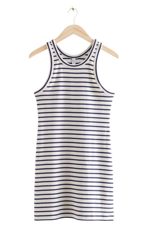 Women's Stripe Tank Minidress