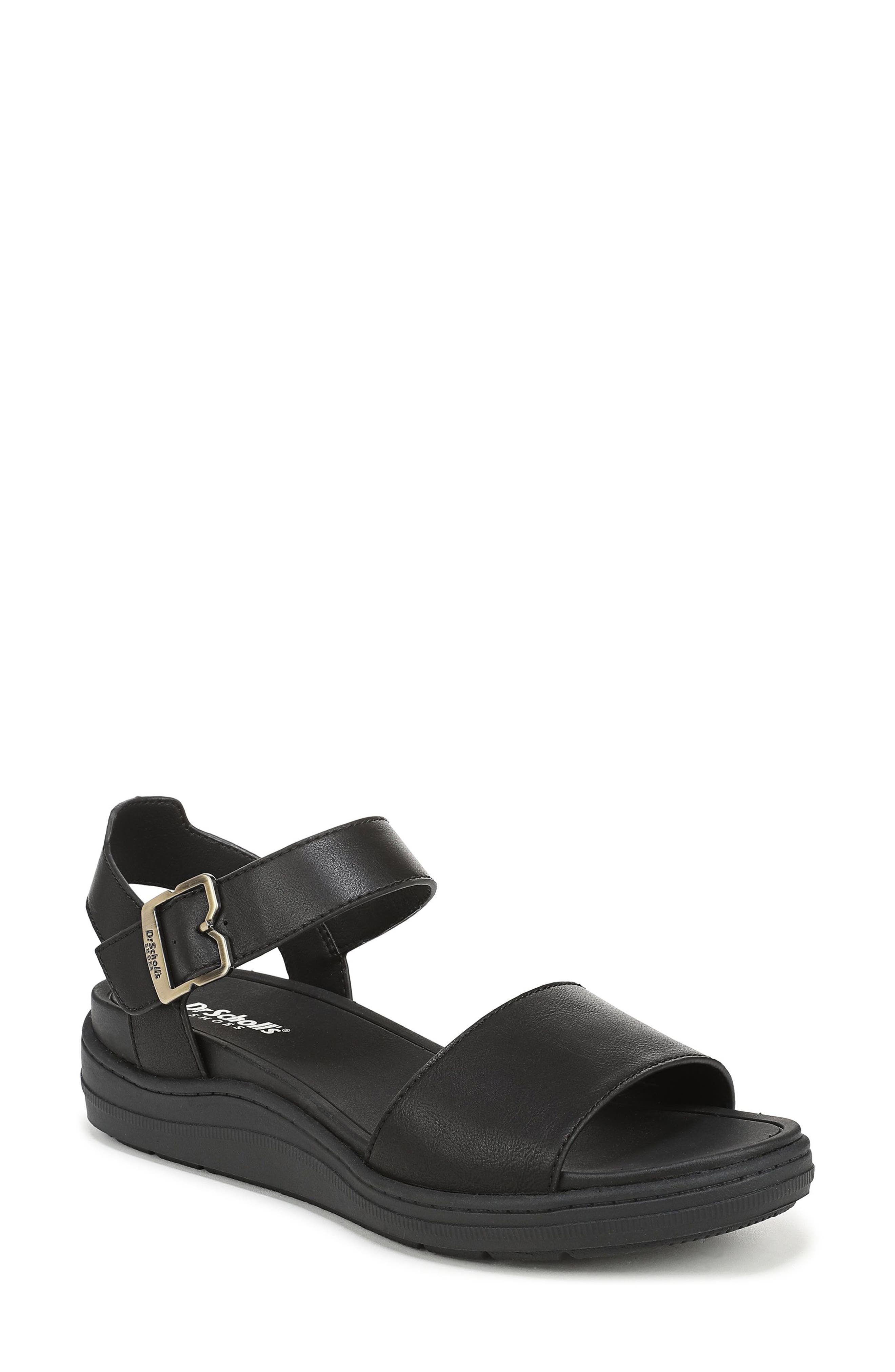 Dr. Scholl's Time Off Sky Ankle Strap Platform Sandal