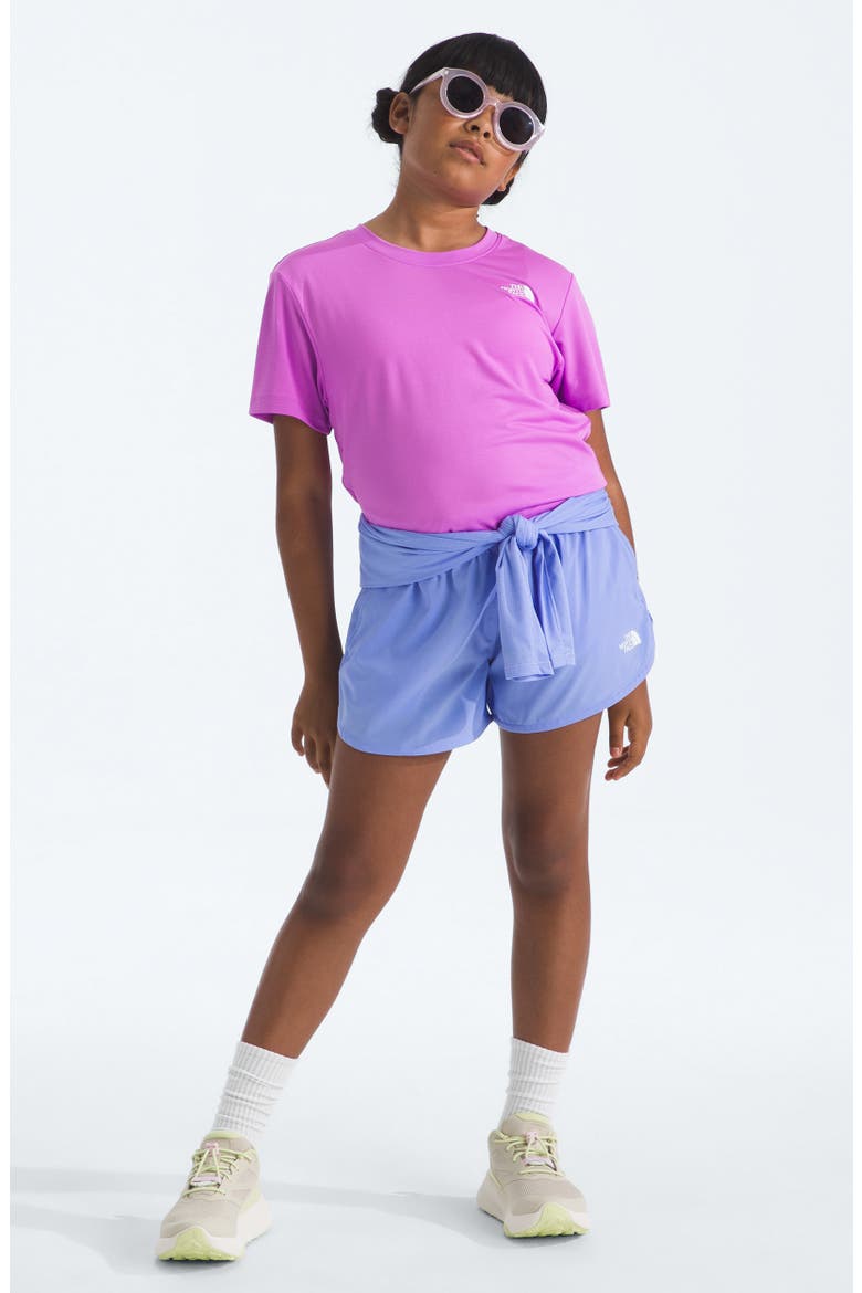 Kids' Flex Woven Shorts, Alternate, color, PERIWINKLE GLOW