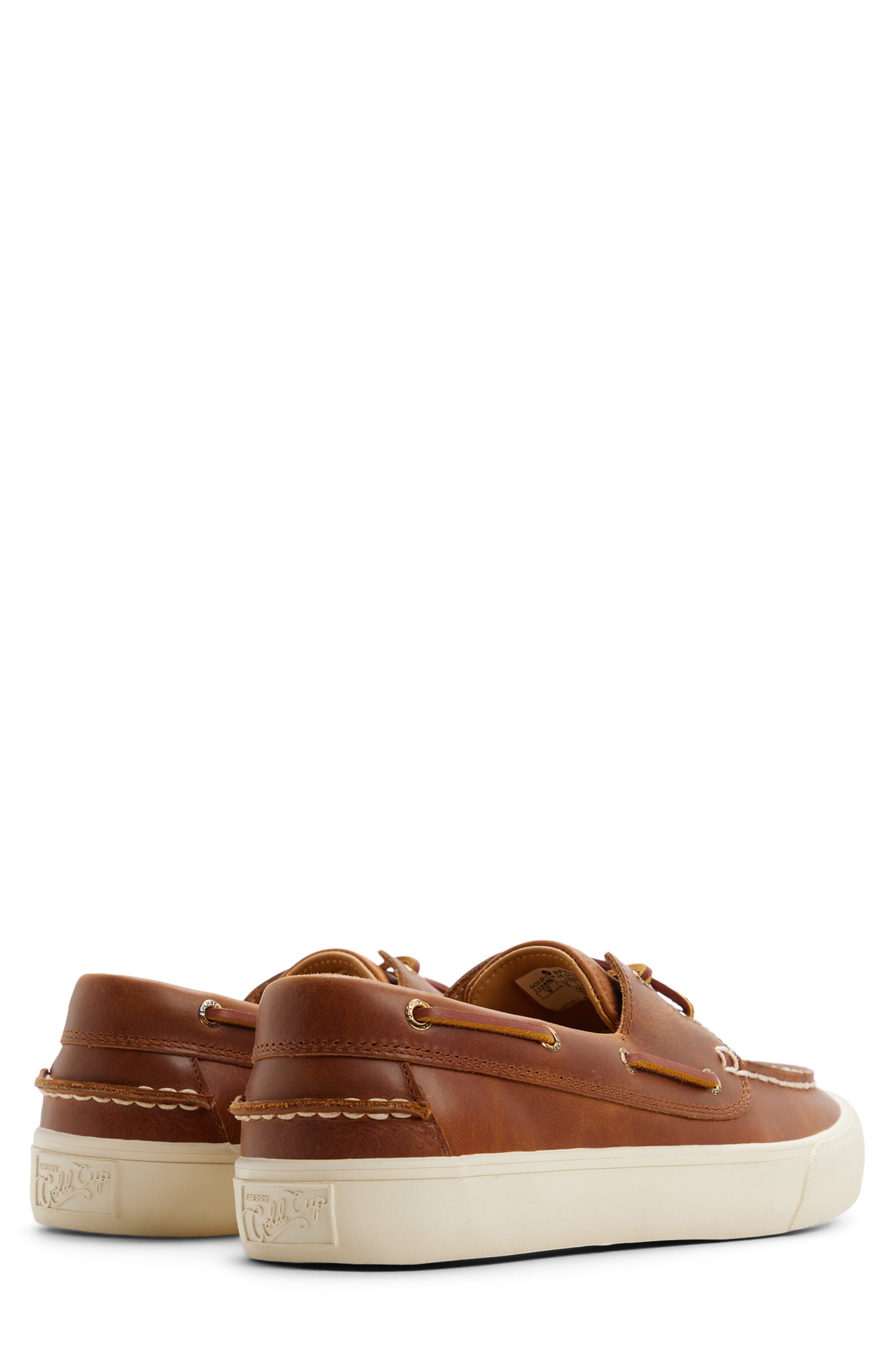 Sperry The Gold Cup 2-Eye Sneaker, Alternate, color, Open Tan
