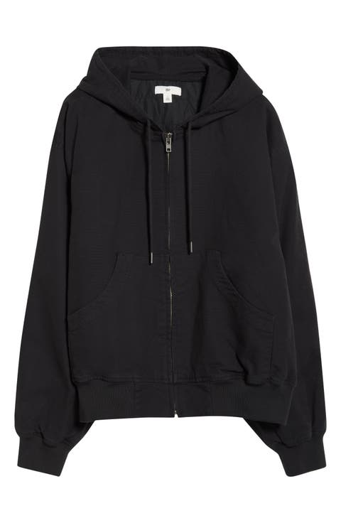 Hooded Lined Canvas Jacket