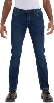 XRAY Saddle Stitch Stretch Straight Leg Jeans