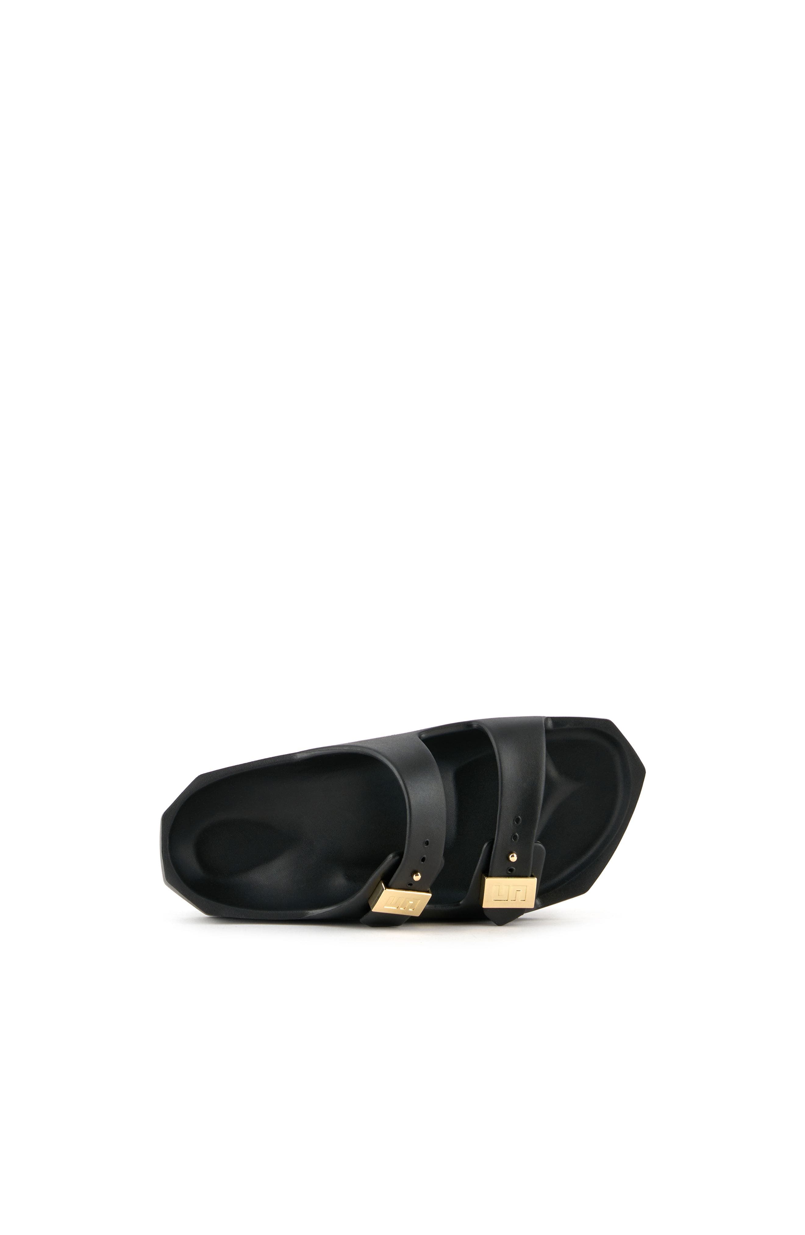 United Nude Moses Sandals, Alternate, color, Black + Gold